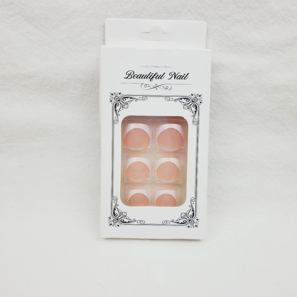 24 Pieces Fake Toe Press On Nails - Picture 3 of 5